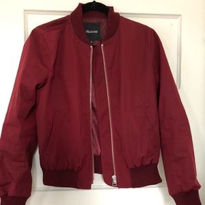 MADEWELL Side-Zip Bomber